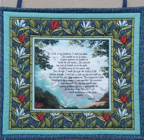 Psalm 23 Wall Hanging