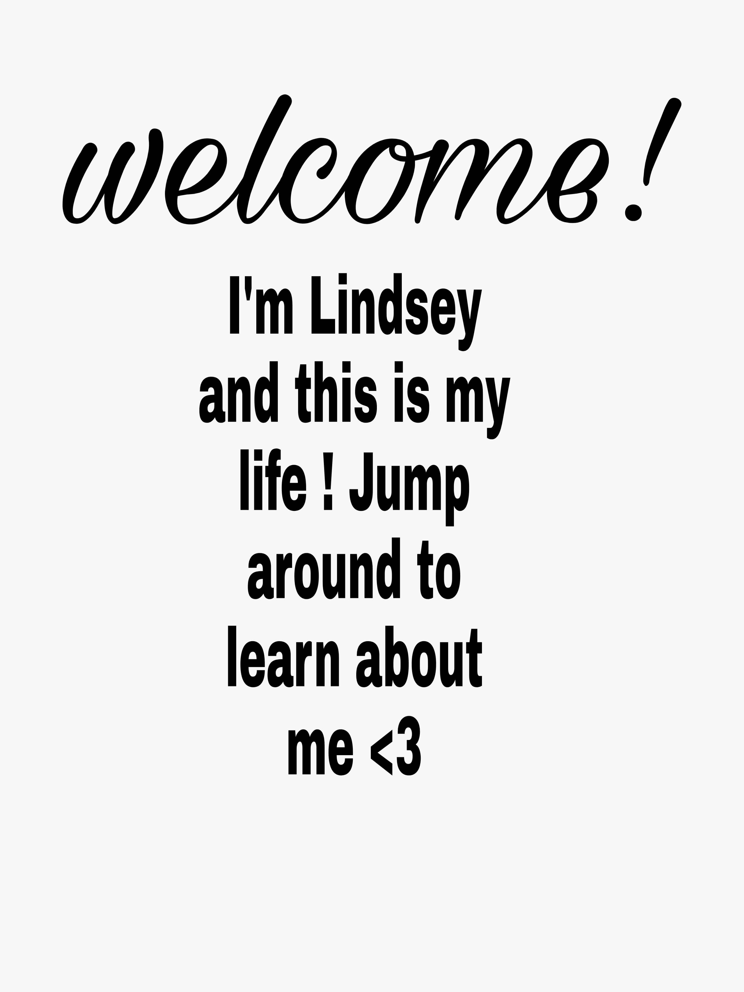 welcome