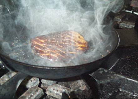 click to view a collection of Linen's ever-changing foie gras