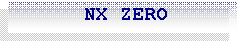 Caixa de texto:       NX ZERO