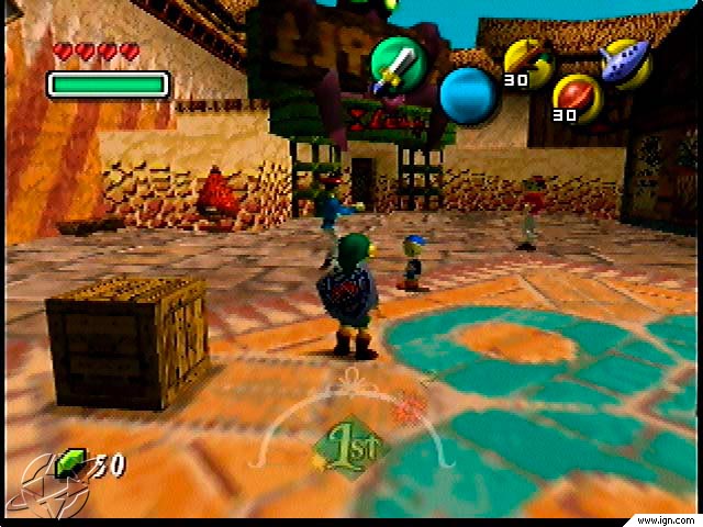 A nice view of East Clock Town