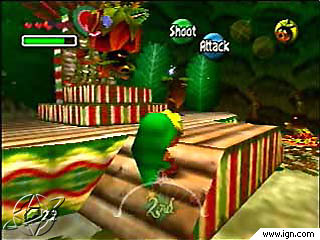 Deku Link approaches the Deku King