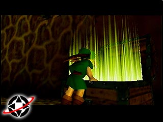 Link opens a treasure chest