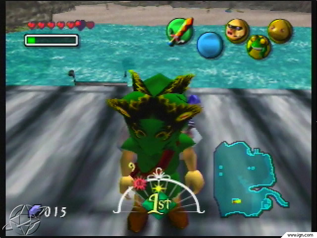 Link wears Don Gero's Mask