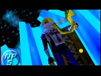 Sheik about to teach Link the Serenade of Water