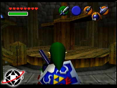 Adult Link visits the windmill