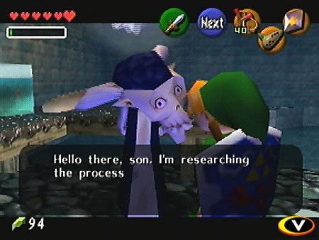 Young Link visits the Lakeside Laboratory