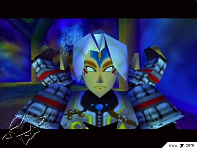 Link puts on the Fierce Deity's Mask