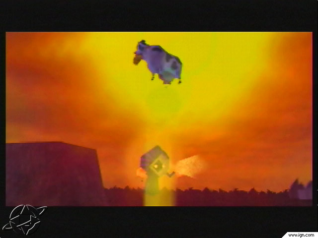 If Link fails to protect the ranch, the cows are taken by 'them'