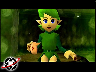 Saria teaches Link Saria's Song