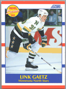 LINK GAETZ HOCKEY CARD