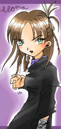 zu dieser Frau passt einfach nur Lila XDD - Da ist ne bessere Alona ^.~ in Part 2-3^^ ihre Haare wachsen ziemlich, es vergeht ja aber auch viel zeit....^^