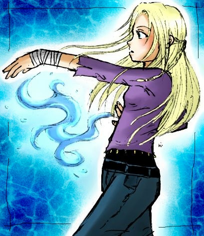 So, Enela^^ und sie, �hm... beschw�rt Yolei, die aber noch nicht ganz da ist, deswegen ist es nur Wasser XDD hahaha XD