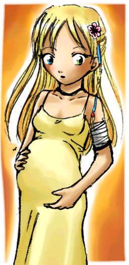 Neisa mit Babybauch! ^.^