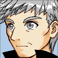 Ich hab vergessen seine Augen farbig zu machen o�' hat er halt auch graue Augen^^'' wen scherts XD