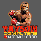 Tayson ist also eine Computermarke o�' Das darunter hei�t glaub ich sowas wie "schl�gt die Preise nieder" oder so.... XD also ist es wohl billig, oder tut so... XD