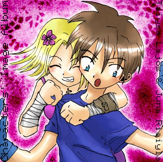 >o</) DAS ERSTE BILD VON DENEN!!!!!..... XD Jaha, CIA 4 Cover u� endlich mann x_X' ich wei� nicht, Ria male ich ja gerne, aber Lajos ist so langweilig XDD Ich mein der hat garnichts au�ergew�hnliches an sich <.<' *schmoll*