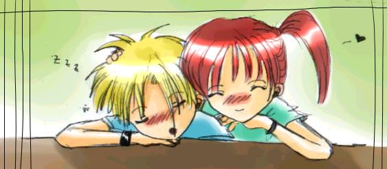 boah is das verpixelt =___= naja wat solls..... Zantis & Lani halt... Mini-Skizze o.�