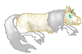 Silvered Gold Unia is pretty pony unicorn, she is out of mini uni mare Silver Sparkle by pony stallion Andrew from Katelin