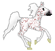 OS Shades of Gray, cute flea bitten grey arabian mare made by Alex, cuuuuute!!