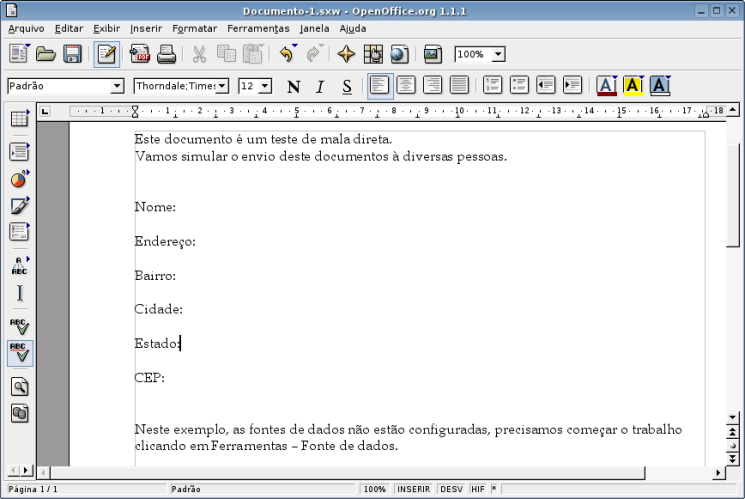 Documento utilizado