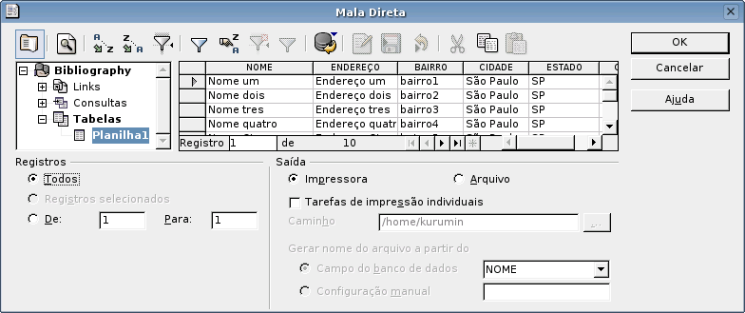 mesclando os dados