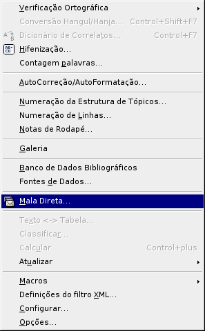 Ferramentas - Mala Direta
