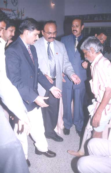 donating artificial limbs