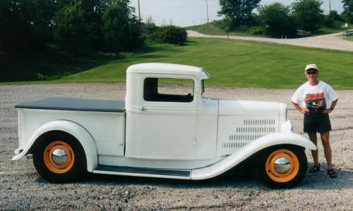 Barb Balanyk's 1934 Ford Pick Up, Click to enlarge