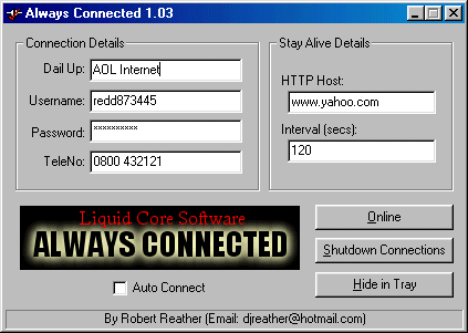 Main Screen