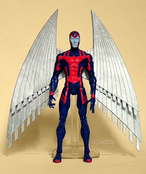 Click to see Archangel with his wings spread