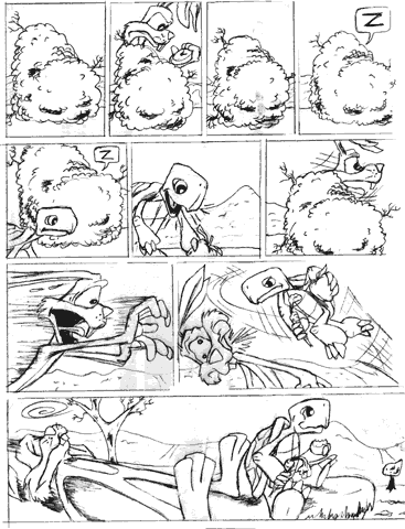 The Tortise and Hare pg.7