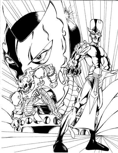 Skullface and Overlord