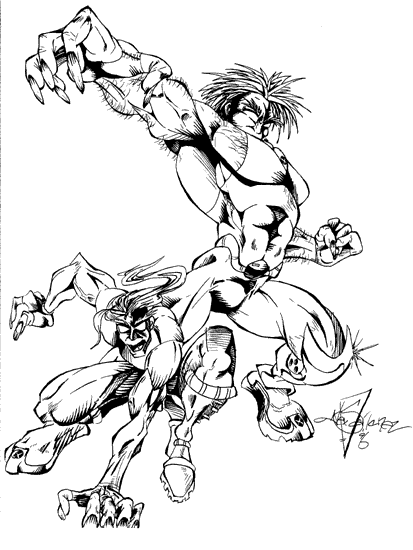 Sabertooth and Wildchild