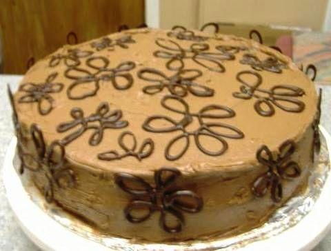 Fudgy chocolate ambrosia