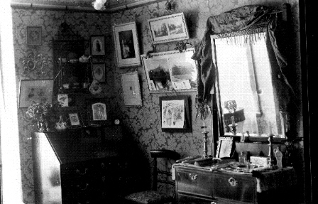 the pink bedroom