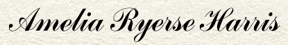 Amelia Ryerse Harris
