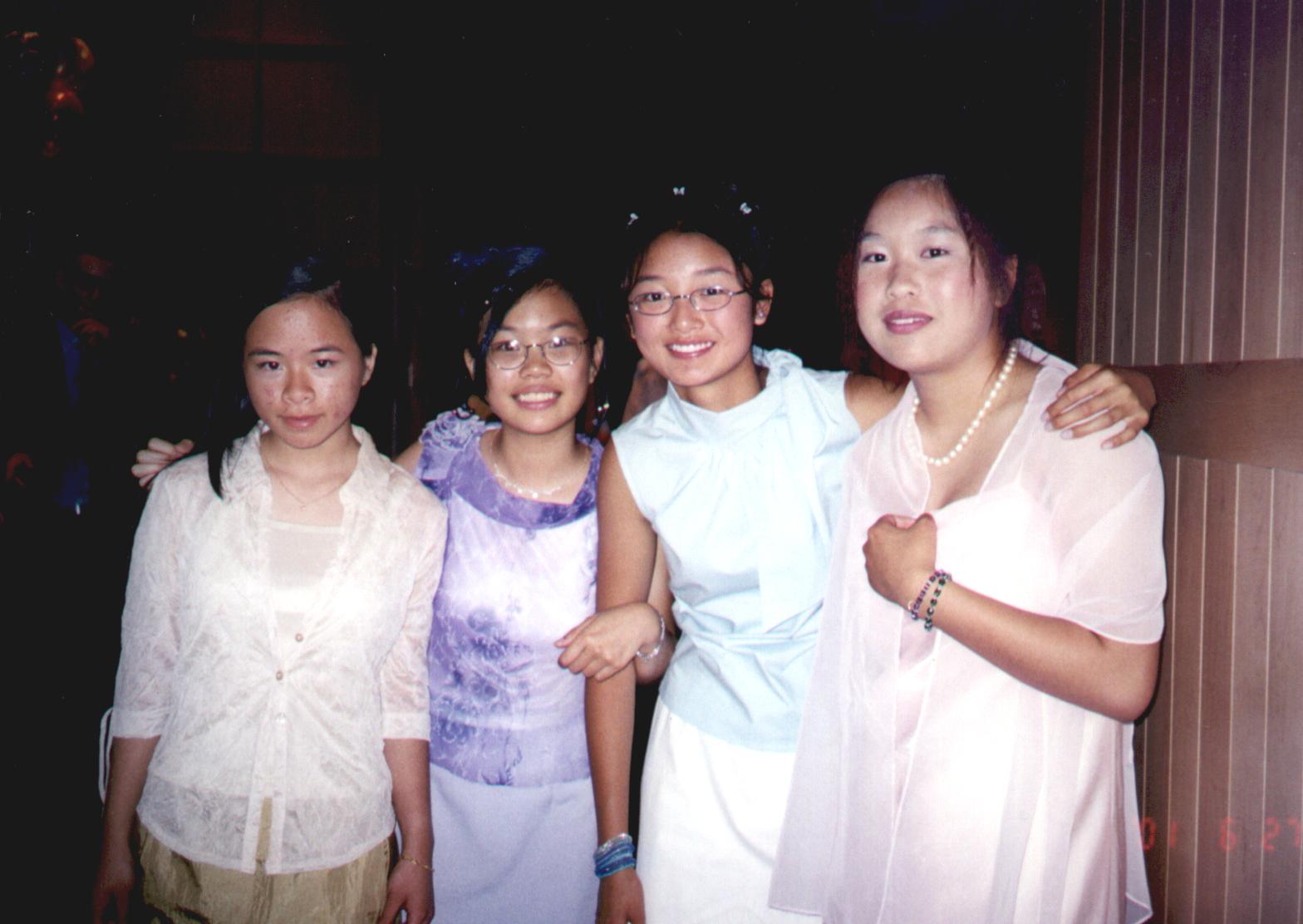 left to right: Queeny, Me, Hyman, Wing Yan