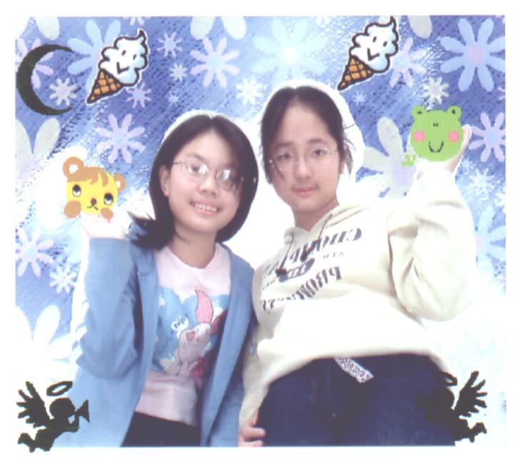 left: Me&nbsp;&nbsp;&nbsp;&nbsp; right: Lily&nbsp;&nbsp;&nbsp;&nbsp; 