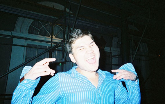 John - a little tipsy on Bourbon Street
