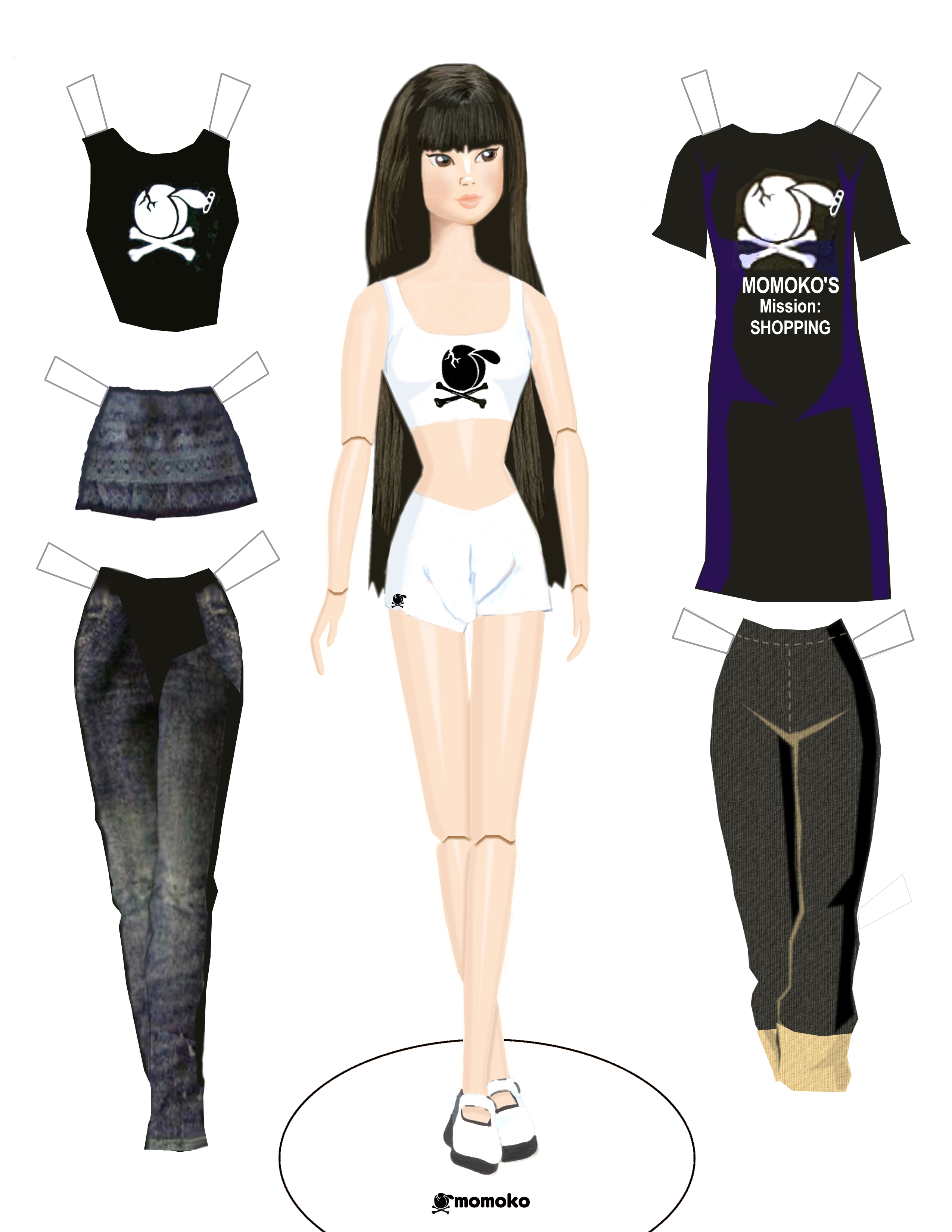 momoko paper doll