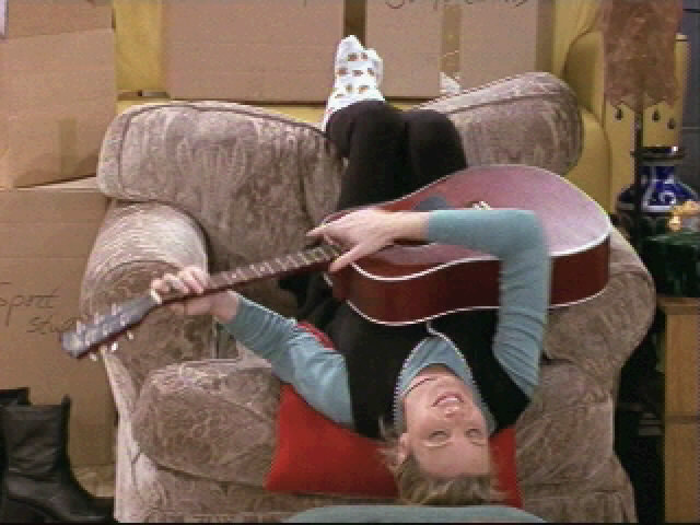 Phoebe playing her little Fetus song