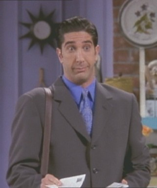 Ross just looking weird