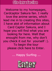 Welcome Sakura Fan *.. Enter ..*