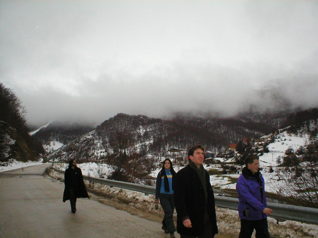 Lake Mavrovo ski trip