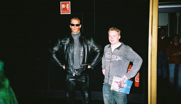 Chris & Arnie aka the Terminator