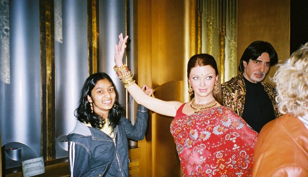 Me with Amitabh Bachchan & Ashwaria Rai