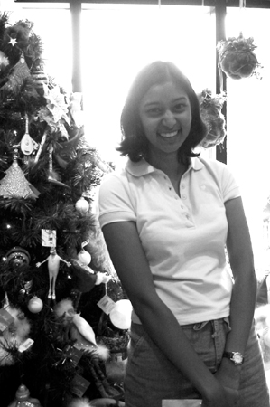 Me & a Christmas tree