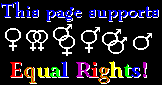 This Site Supports Equal Rights and the Equality Project