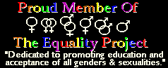 The duck and her husband and wife support the Equality Project
